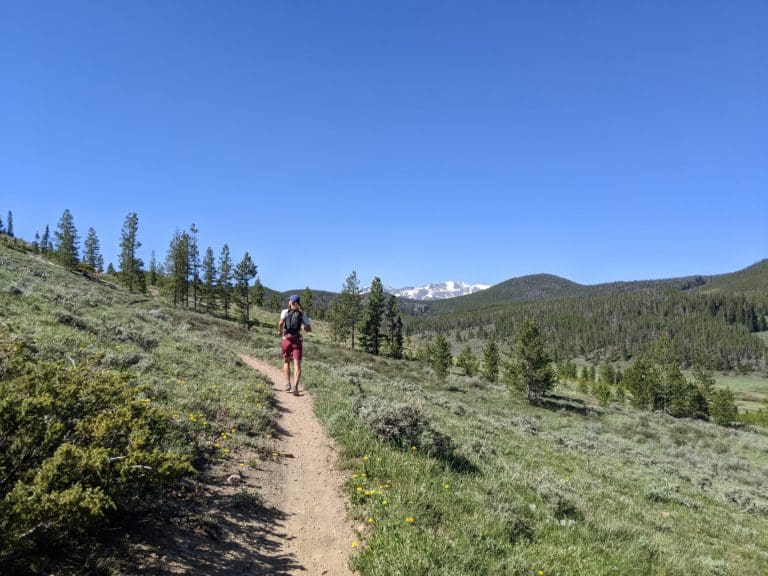 Barefoot Running in the hills