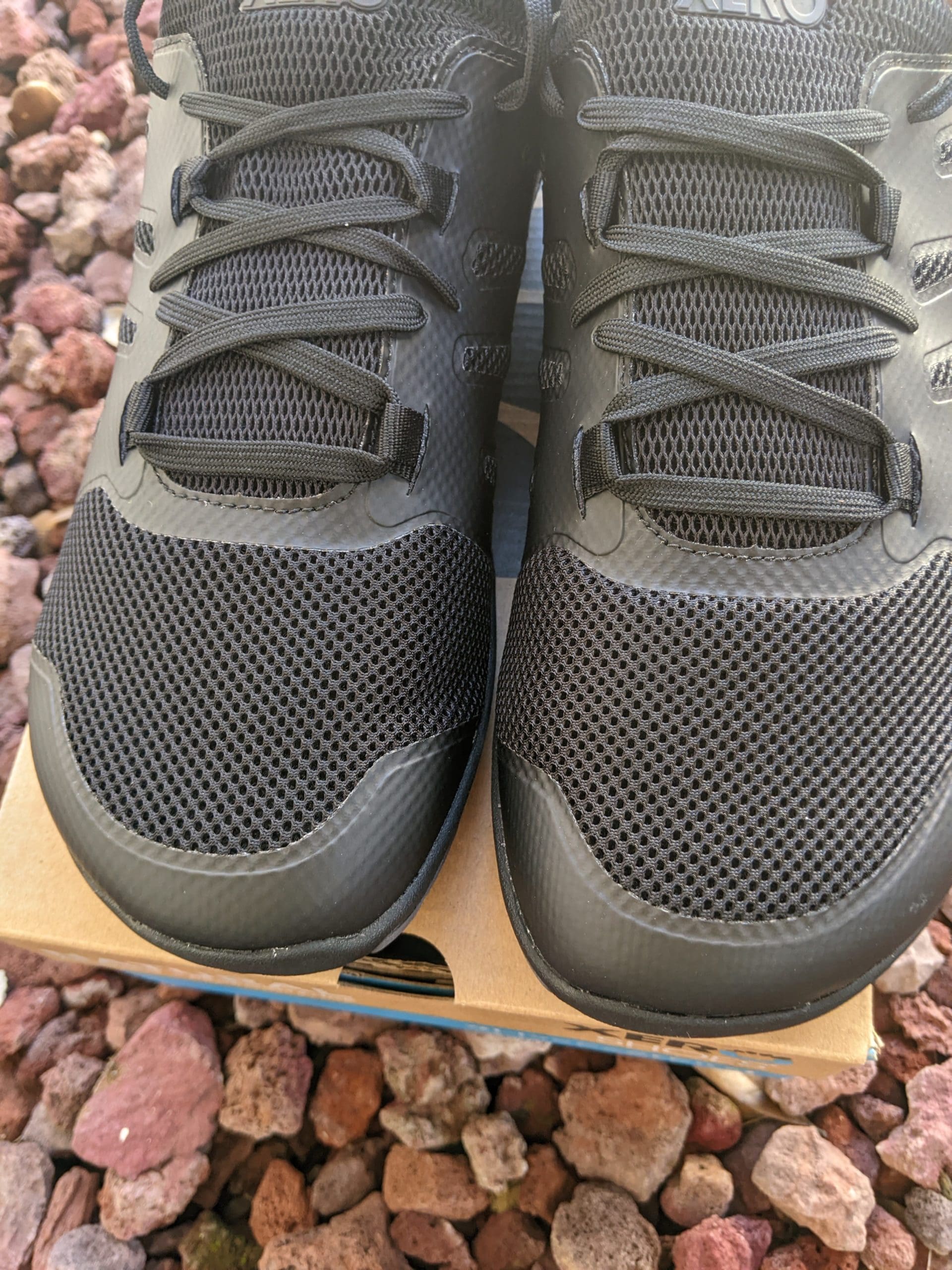 Xero shoes Forza Runner toe box