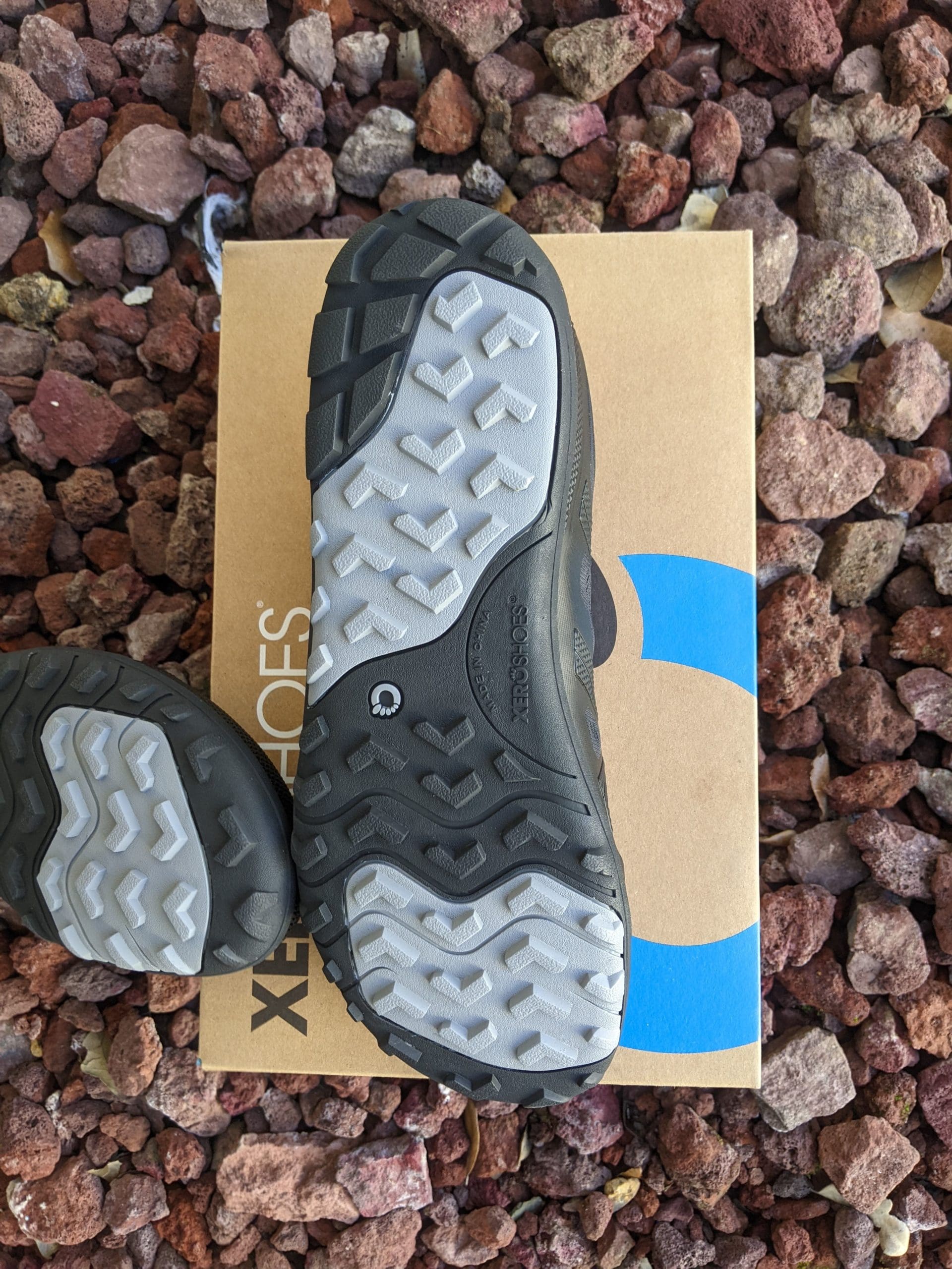 Xero shoes Mesa Trail II outsole