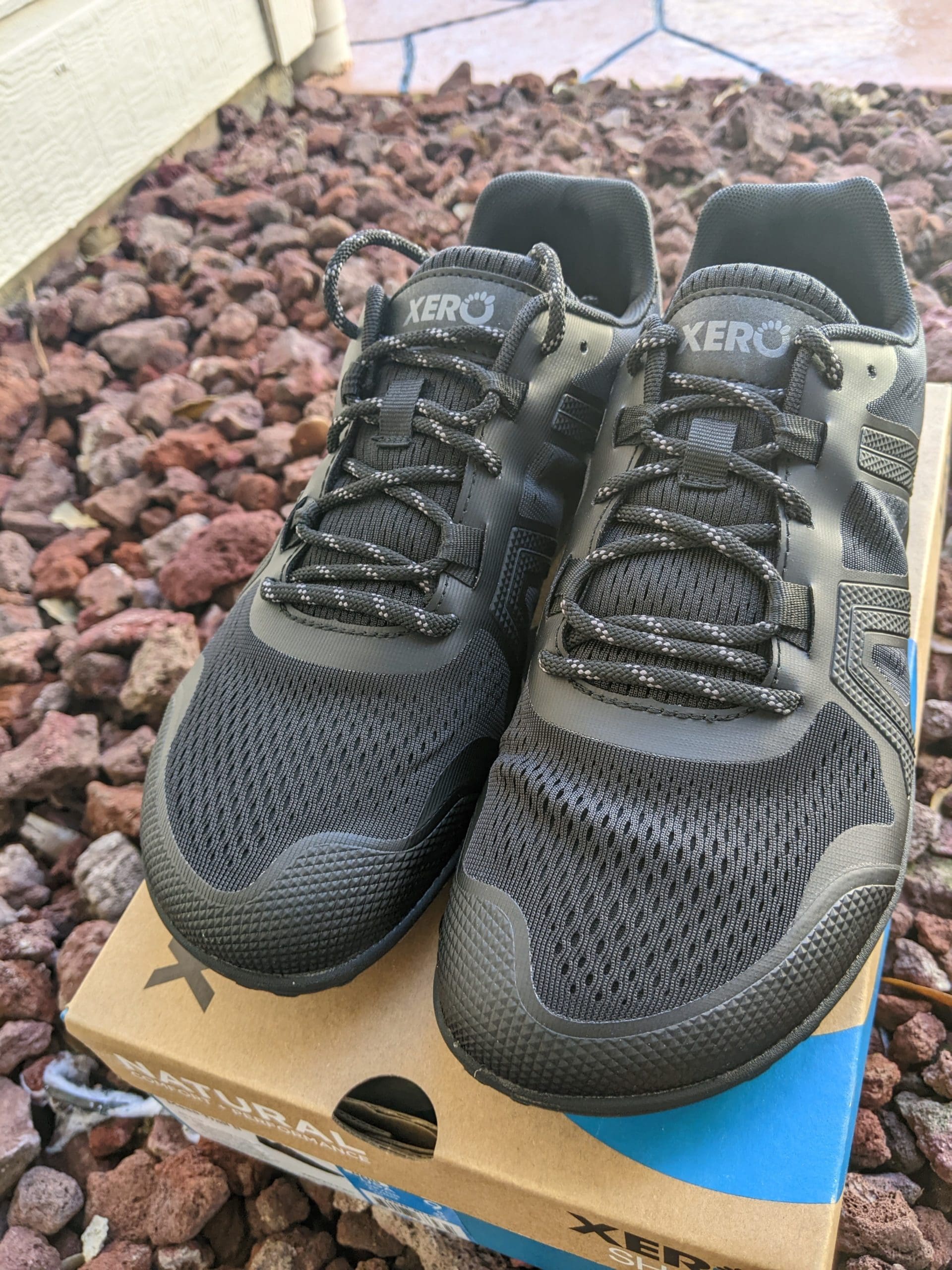 Xero Shoes Mesa Trail II laces 