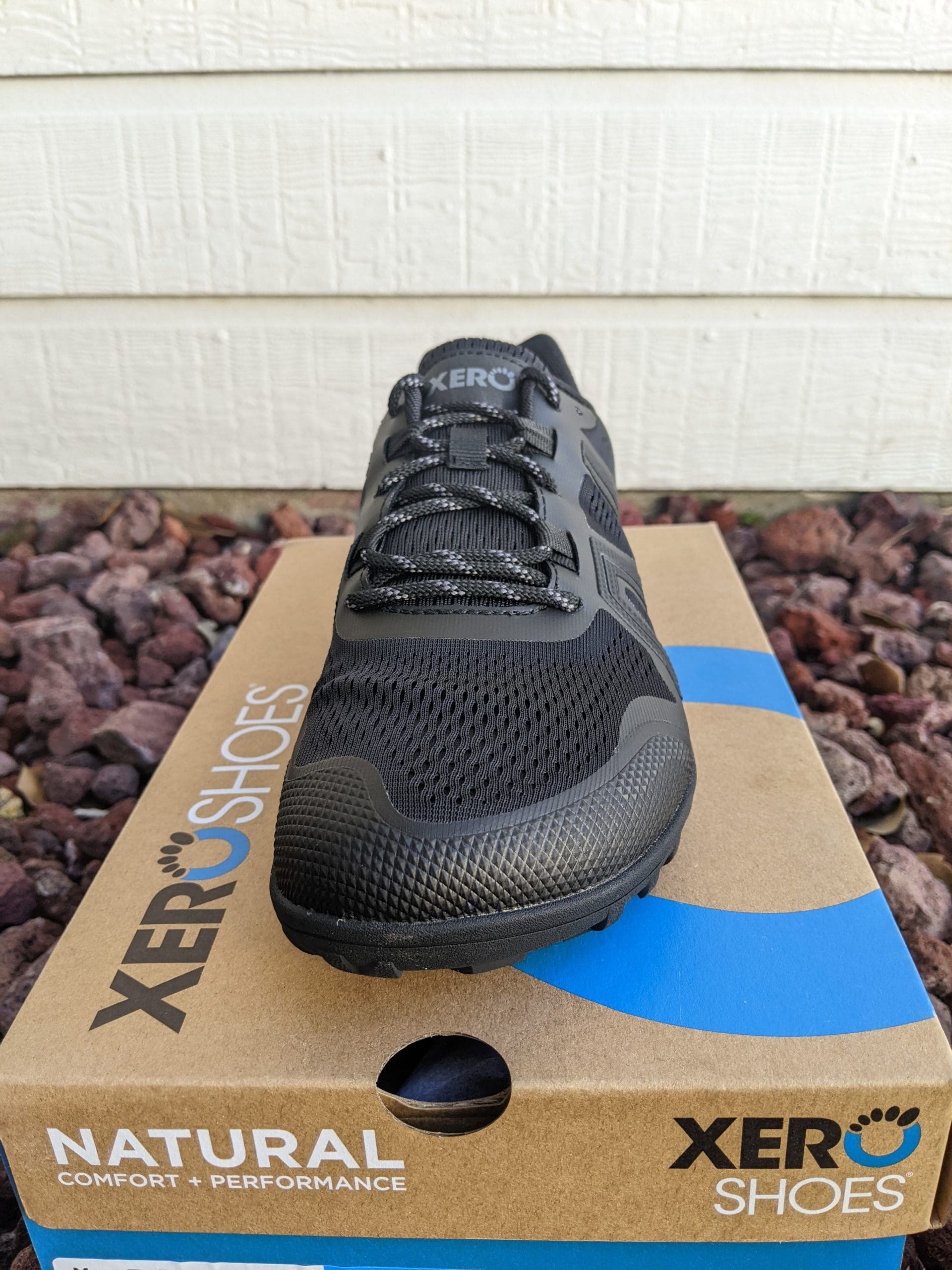 Xero shoes Mesa Trail II toe box