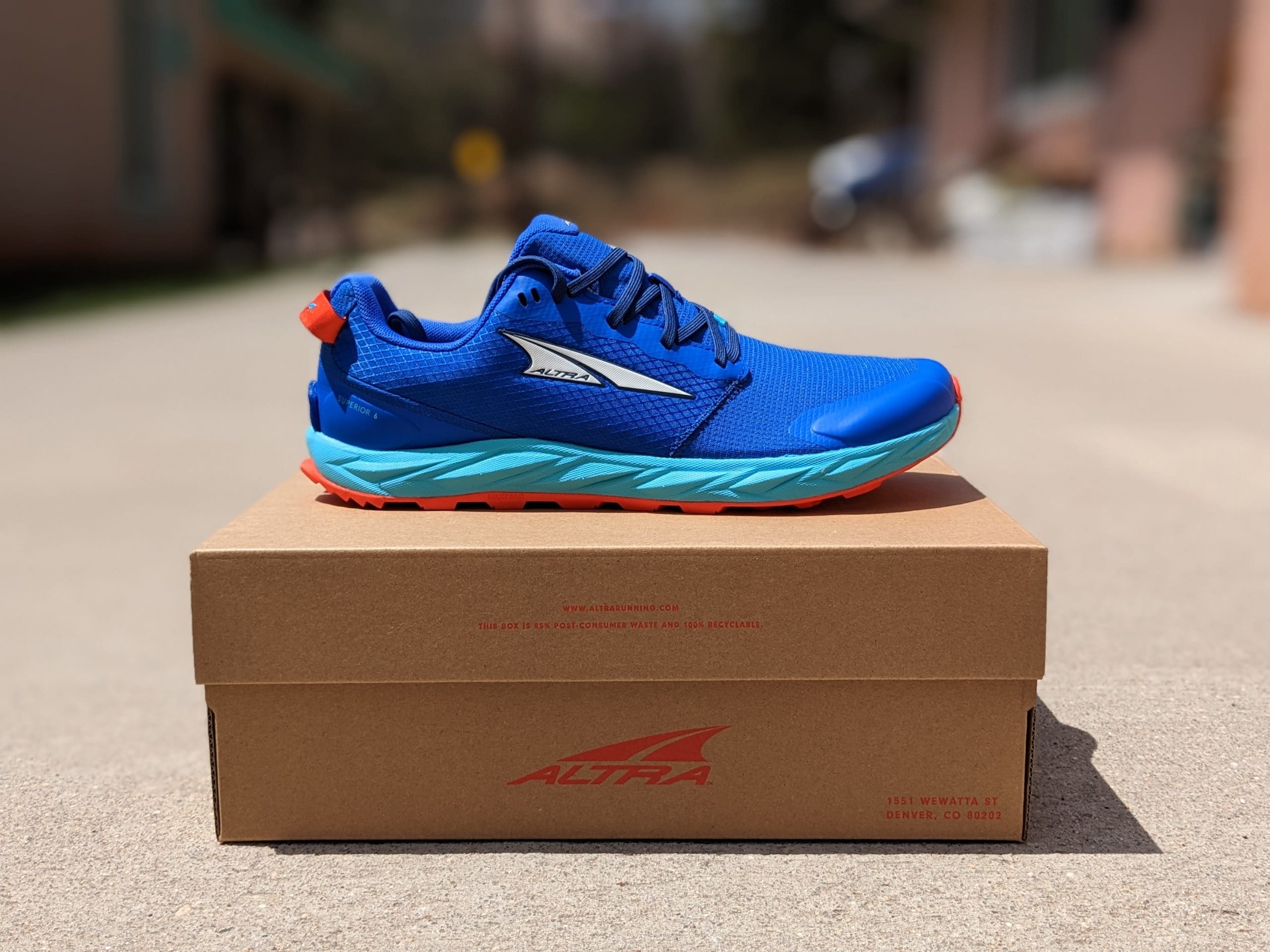 Altra superior 6 zero drop option