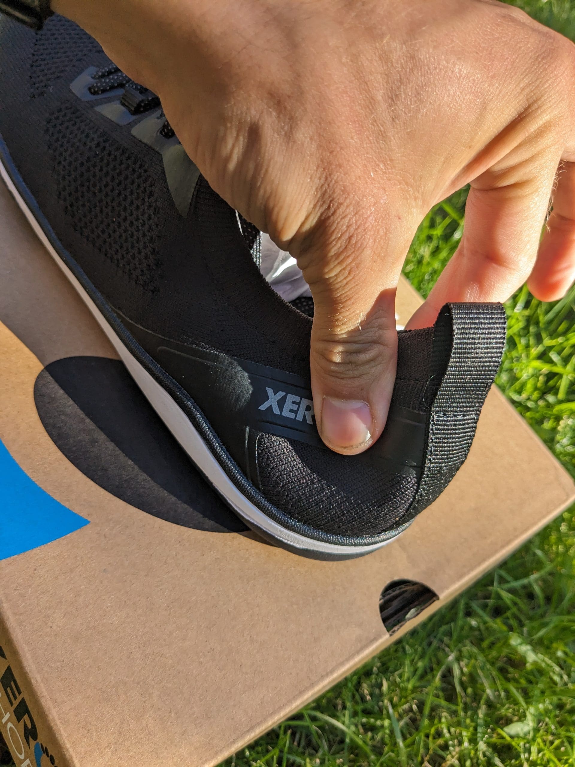 Xero shoes Nexus Knit heel