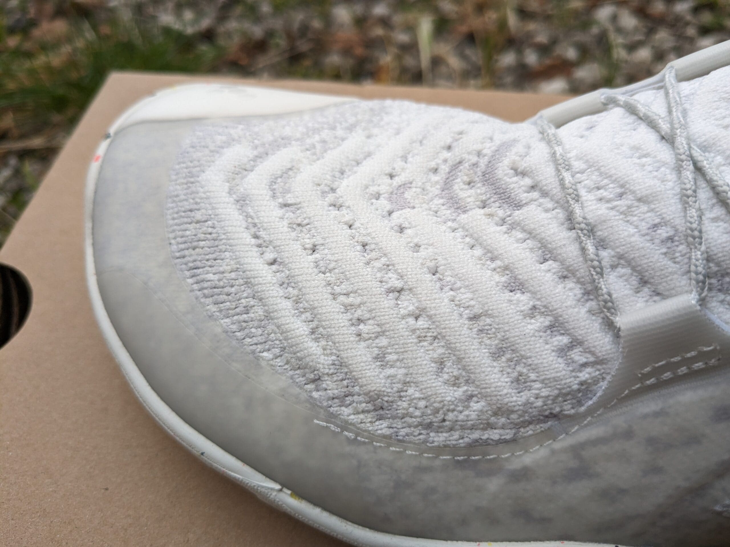 Vivobarefoot Primus Trail Knit toe material