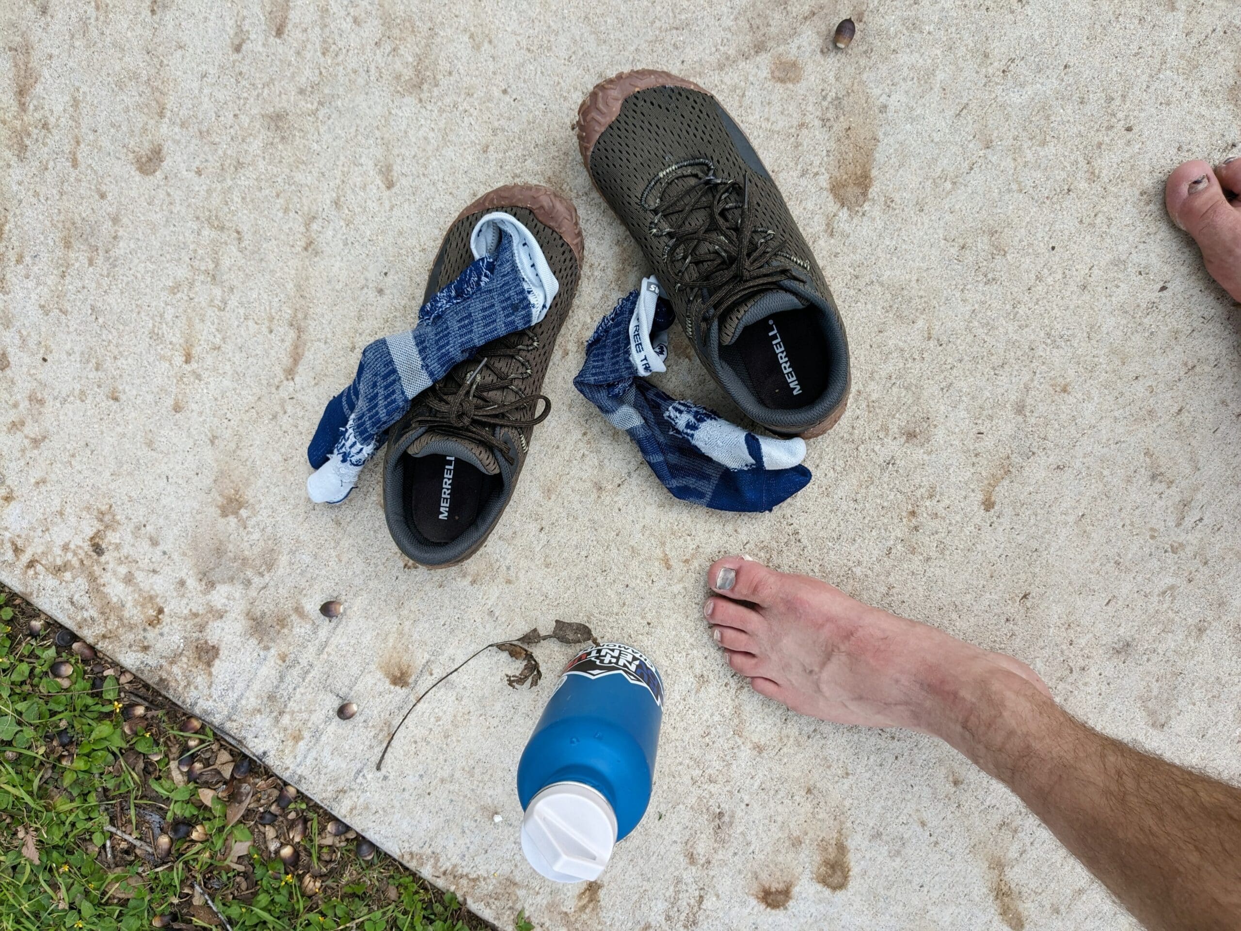 barefoot running risks