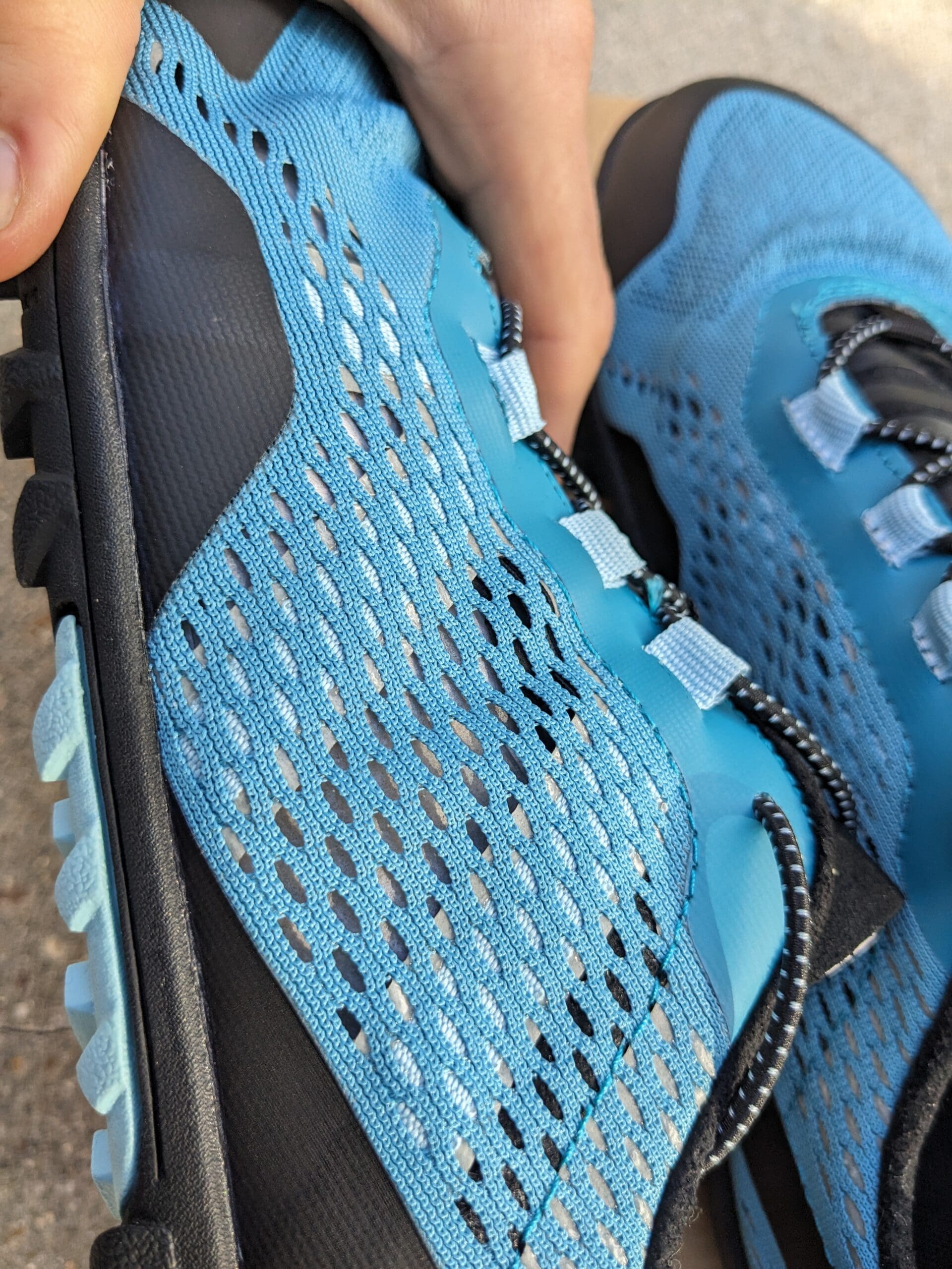 xero shoes aqua x sport upper holes