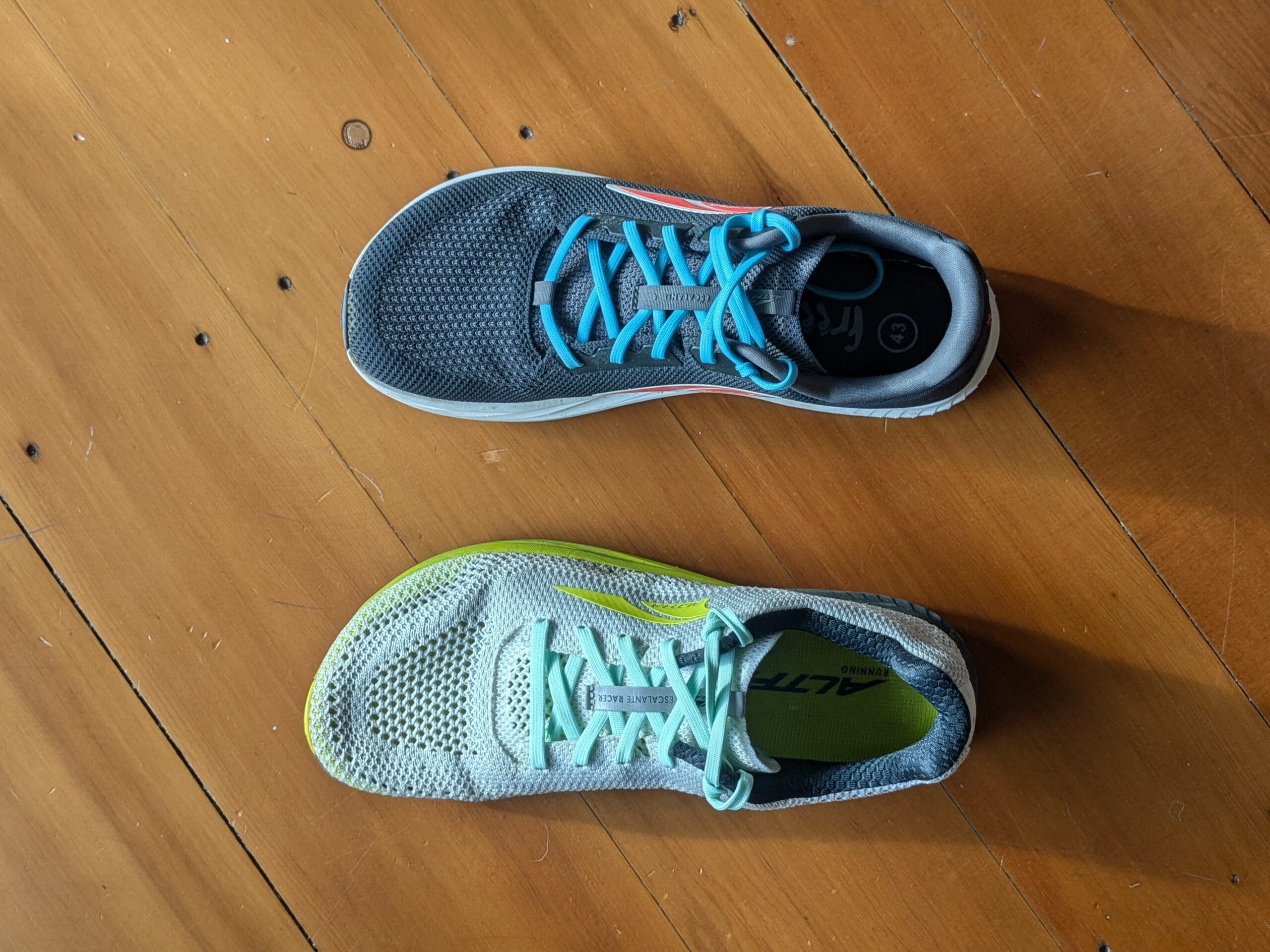 altra escalante comparison toe box comparison