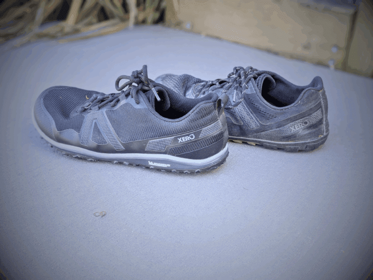 xero shoes scrambler low ev vs mesa trail ii