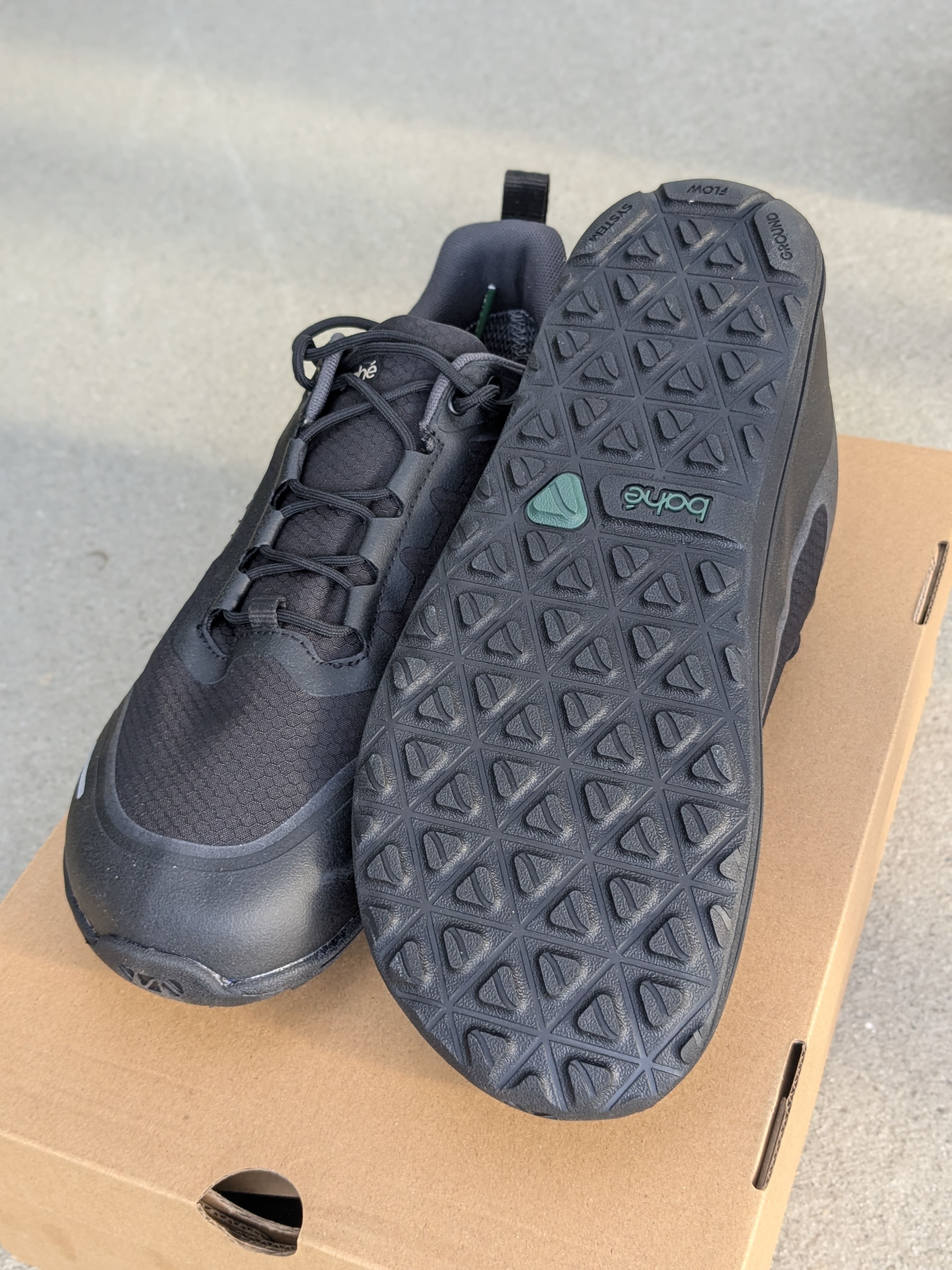 Bahé Rewild protective overlays showing reinforced areas for durability